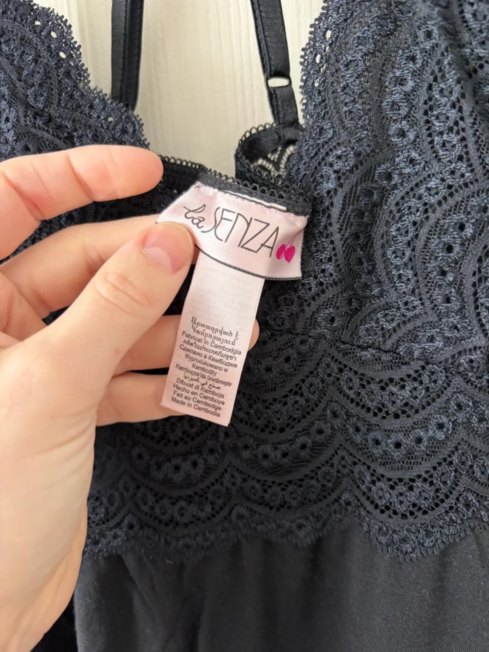 π€ LA SENZA - Black Large Slip - Lingerie - Picture 2 of 7